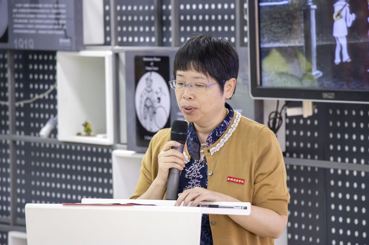 全国科普月活动暨江苏省元宇宙艺术展高校巡回展在金陵科技学院南京动漫科普馆举行